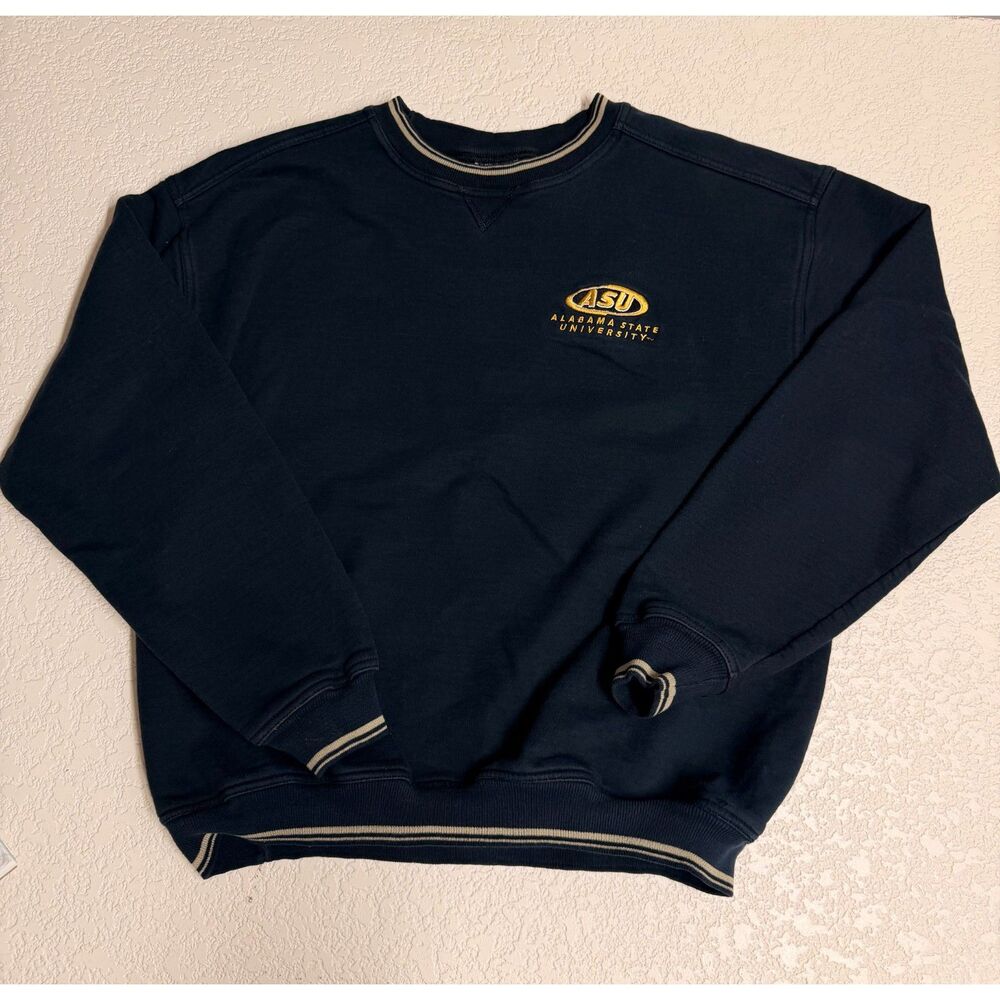 Vintage 90s Alabama State University ASU Crewneck Sweatshirt XL Made in USA
